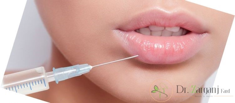 برجسته و فرم دهی لب بدون بی هوشی و جراحی