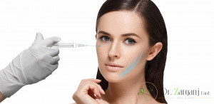 از چه موادی برای تزریق در زیر چشم استفاده میشود؟
