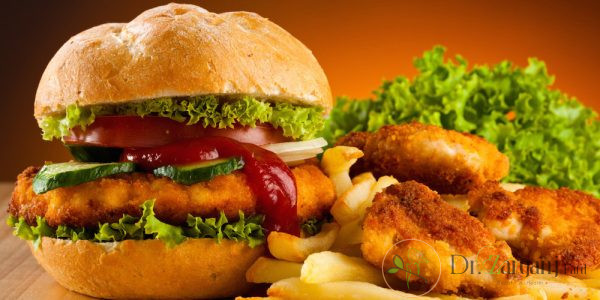 تا یک هفته از خوردن غذاهای چرب و تند خودداری کنید