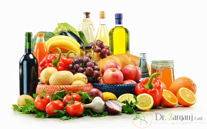 استفاده از مواد غذایی