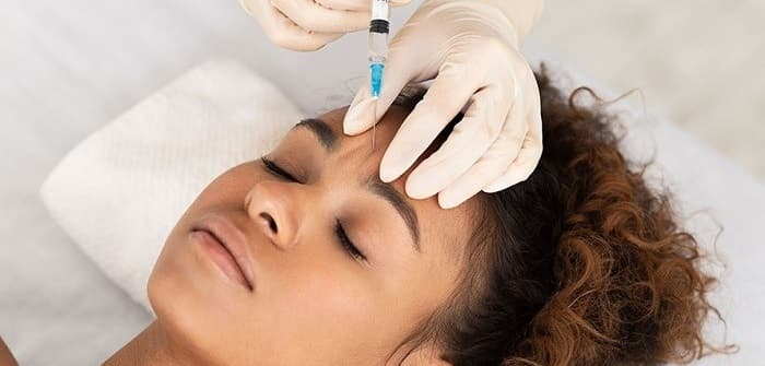 تزریق چربی به پیشانی و خط اخم